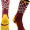 Elite Basketball Socks with Net Crew Length - Made in the USA